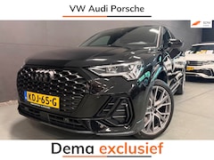 Audi Q3 Sportback - 45 TFSI e S edition S-LINE BLACK-LINE 20''SOH-TEST/SFEERVERL/NAVI/DAB/STANDKACHEL/CARPLAY/