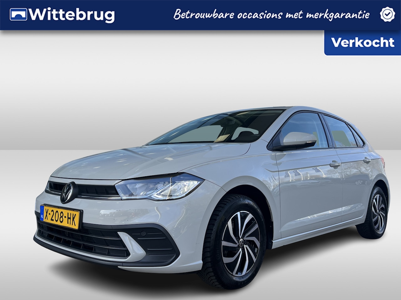 Volkswagen Polo - 1.0 TSI DSG Life / Achteruitrij camera / Carplay / Airco / 15'' LMV - AutoWereld.nl