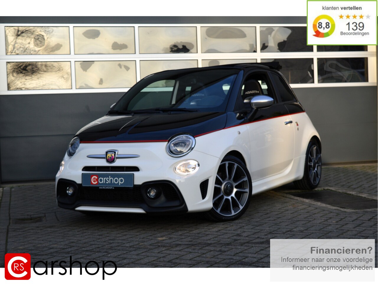 Abarth 595 - Fiat 595C 1.4 T-Jet Abarth Turismo 165PK Cabrio | Navi/beatz audio/PDC | Met 12 maanden ga - AutoWereld.nl