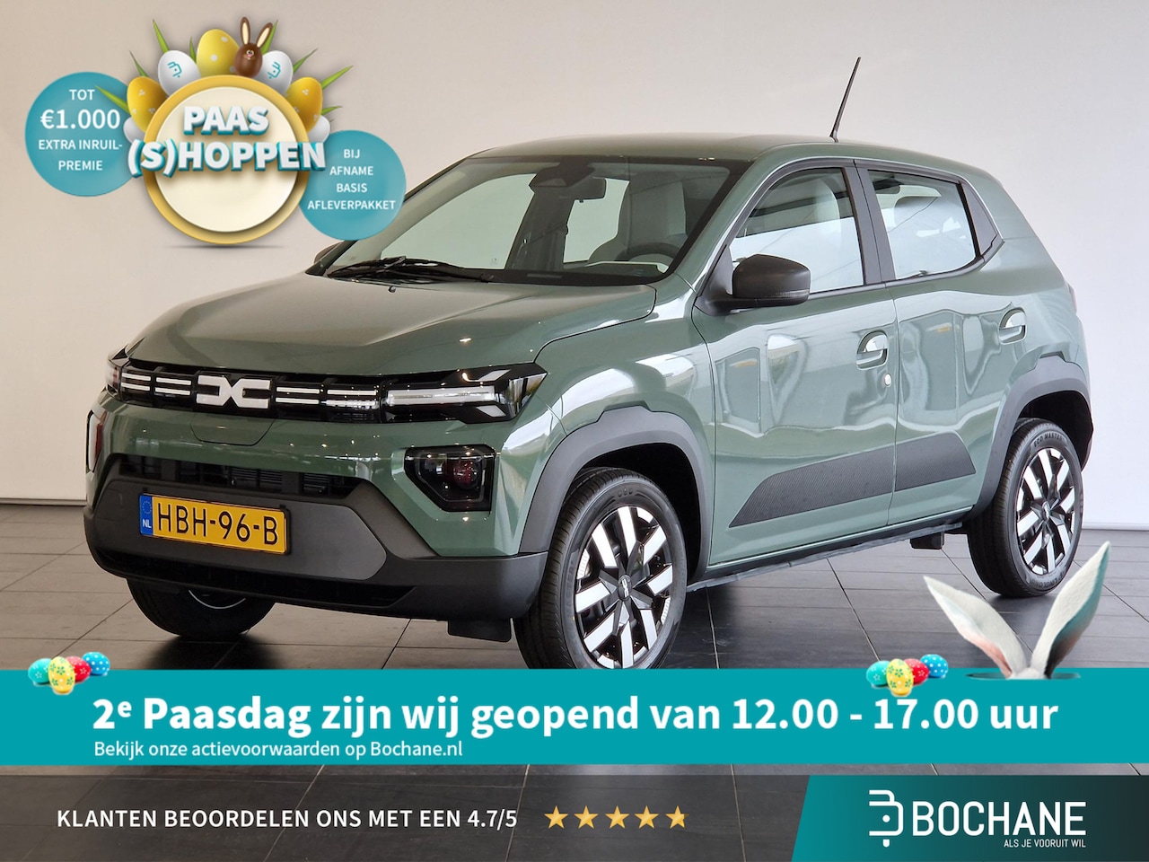 Dacia Spring - Expression 65 26.8 kWh CRUISE CONTROL | PARKEERSENSOREN ACHTER | AIRCO | - AutoWereld.nl