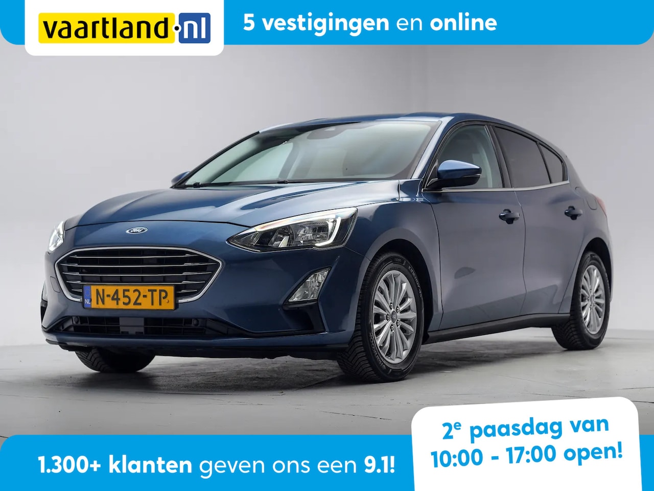 Ford Focus - 1.0 EcoBoost 125pk Titanium X Business Aut. 5-drs [ LED Camera Navi Camera ] - AutoWereld.nl