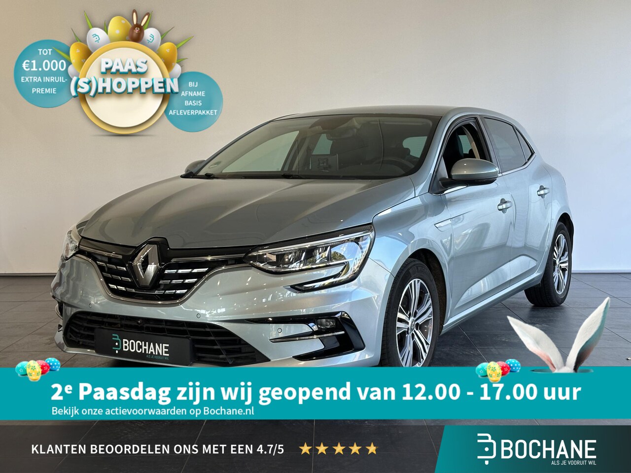 Renault Mégane - 1.3 TCe 140 Intens EDC AUTOMAAT | NAVIGATIE | TREKHAAK | CAMERA | PARKEERSENSOREN - AutoWereld.nl