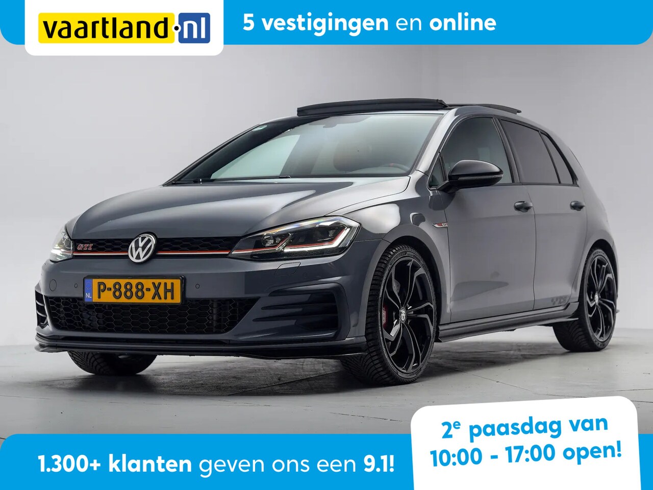 Volkswagen Golf - 2.0 TSI GTI 290pk TCR Aut. [ Pano Akrapovic Uitlaat Camera Adapt.cruise Stoel verwarming] - AutoWereld.nl