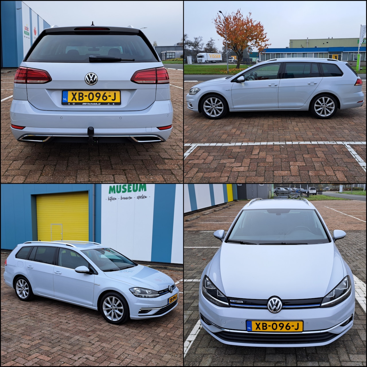 Volkswagen Golf Variant - 1.5 TSI Highline TOPSTAAT VW Golf 7.5 1.5 TSI Highline 170pk Variant White-Silver - AutoWereld.nl