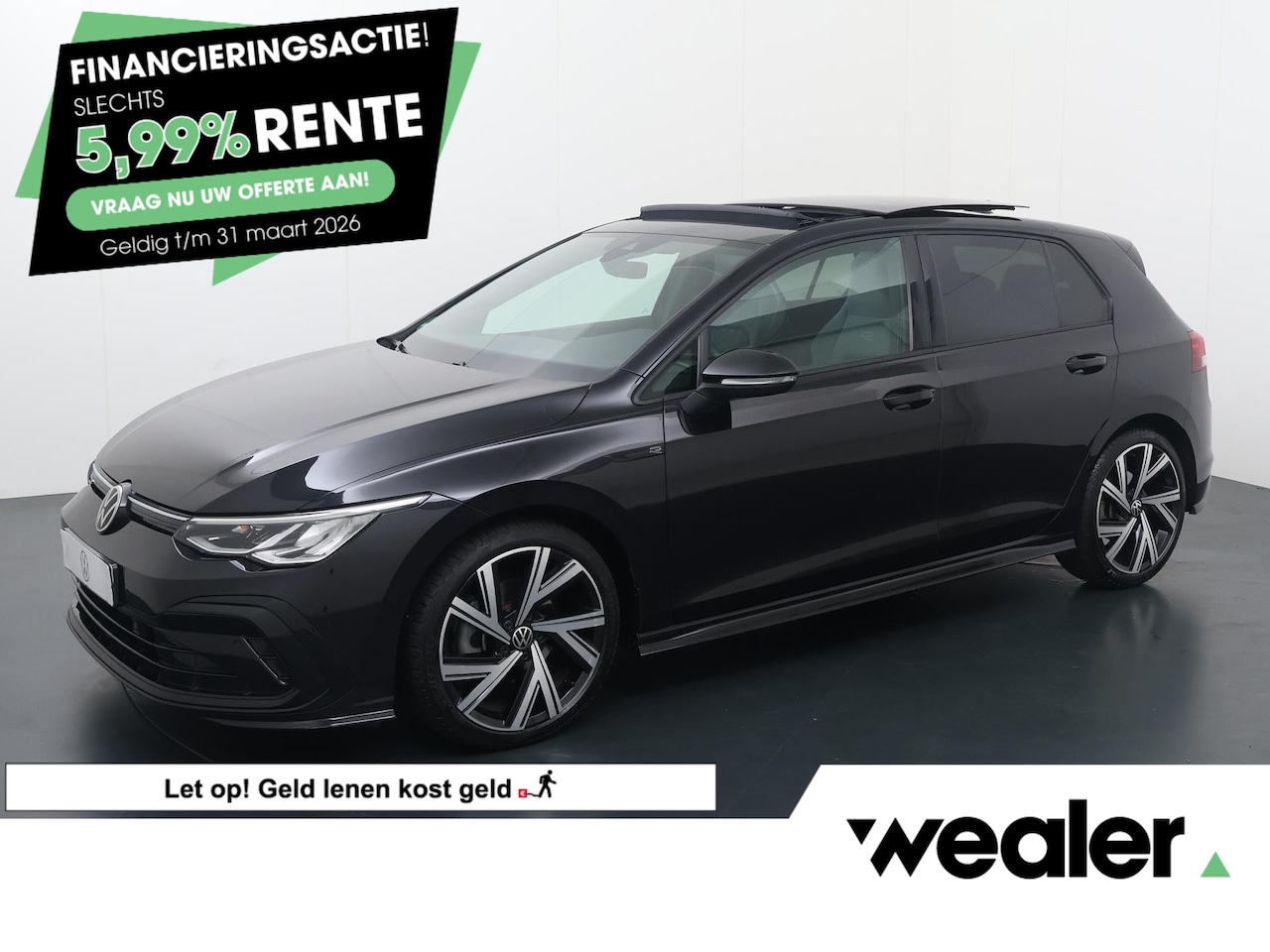 Volkswagen Golf - 1.5 eTSI R-Line Business+ | 150 PK | Automaat | Multifunctioneel stuurwiel | Cruisecontrol - AutoWereld.nl