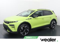 Skoda Elroq - 85X RS 340 PK 4X4 | Mamba Green | Trekhaak | Rondomzicht camera | 21" lichtmetalen velgen