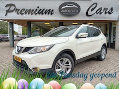 Nissan Qashqai - 1.2 116PK Automaat Tekna 17".Alle opties|Parelmoerwit|Nieuwstaat