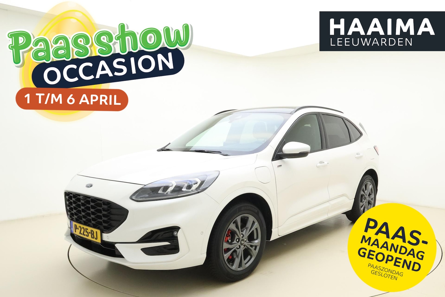 Ford Kuga - 2.5 PHEV Vignale 225 PK Automaat | Panoramisch schui/kanteldak | Leder Alcantara bekleding - AutoWereld.nl