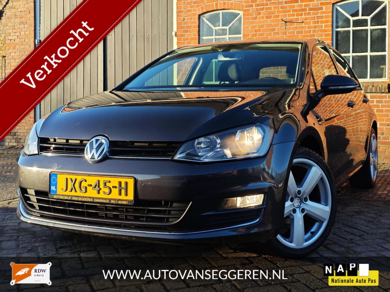 Volkswagen Golf - 1.2 TSI Highline - Garantie/Cruise/Clima/Navi - AutoWereld.nl