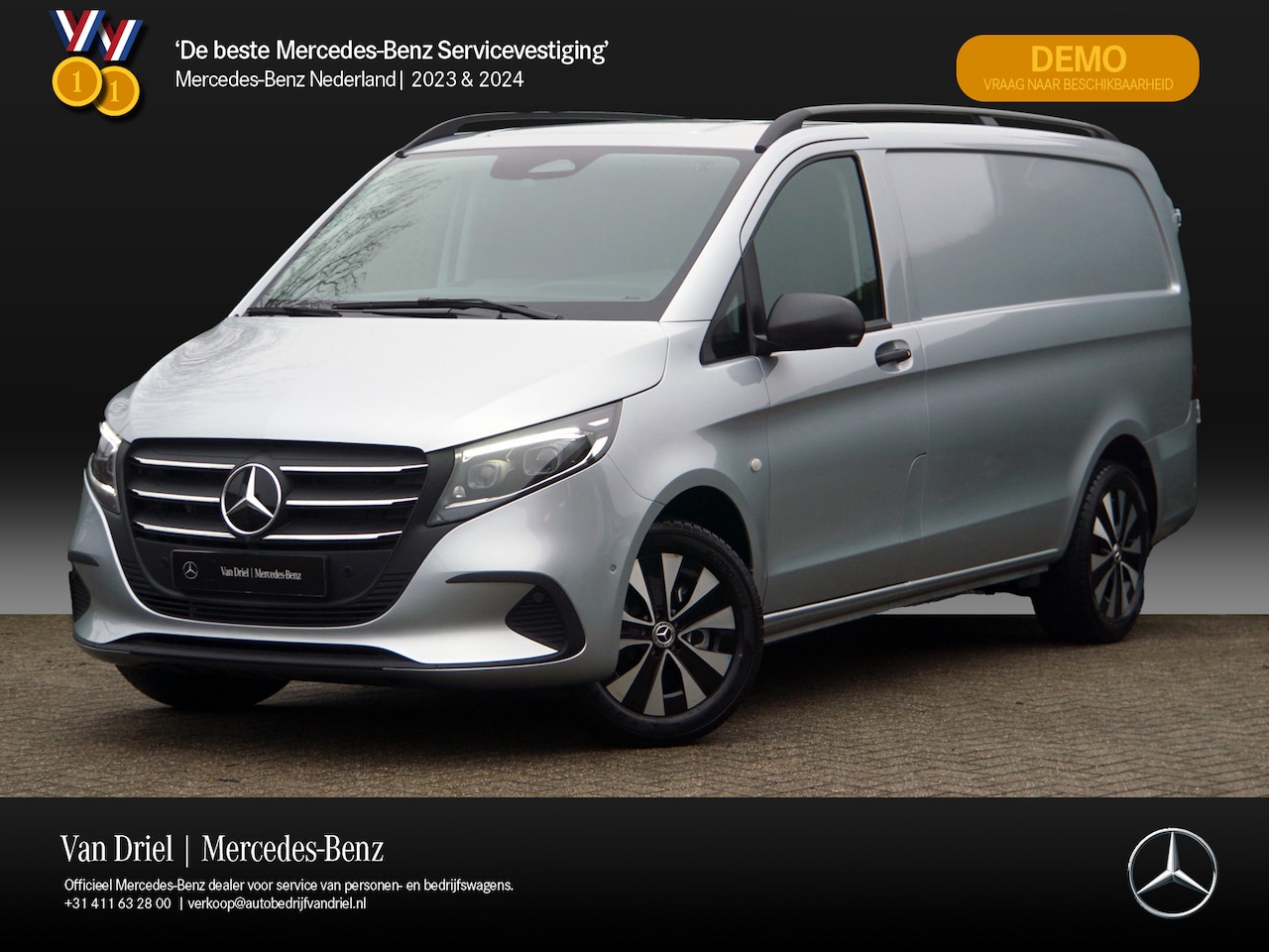 Mercedes-Benz Vito - Vito 116 CDI L2 Pro Facelift | Trekhaak Dodehoek Multibeam 360 Camera - AutoWereld.nl