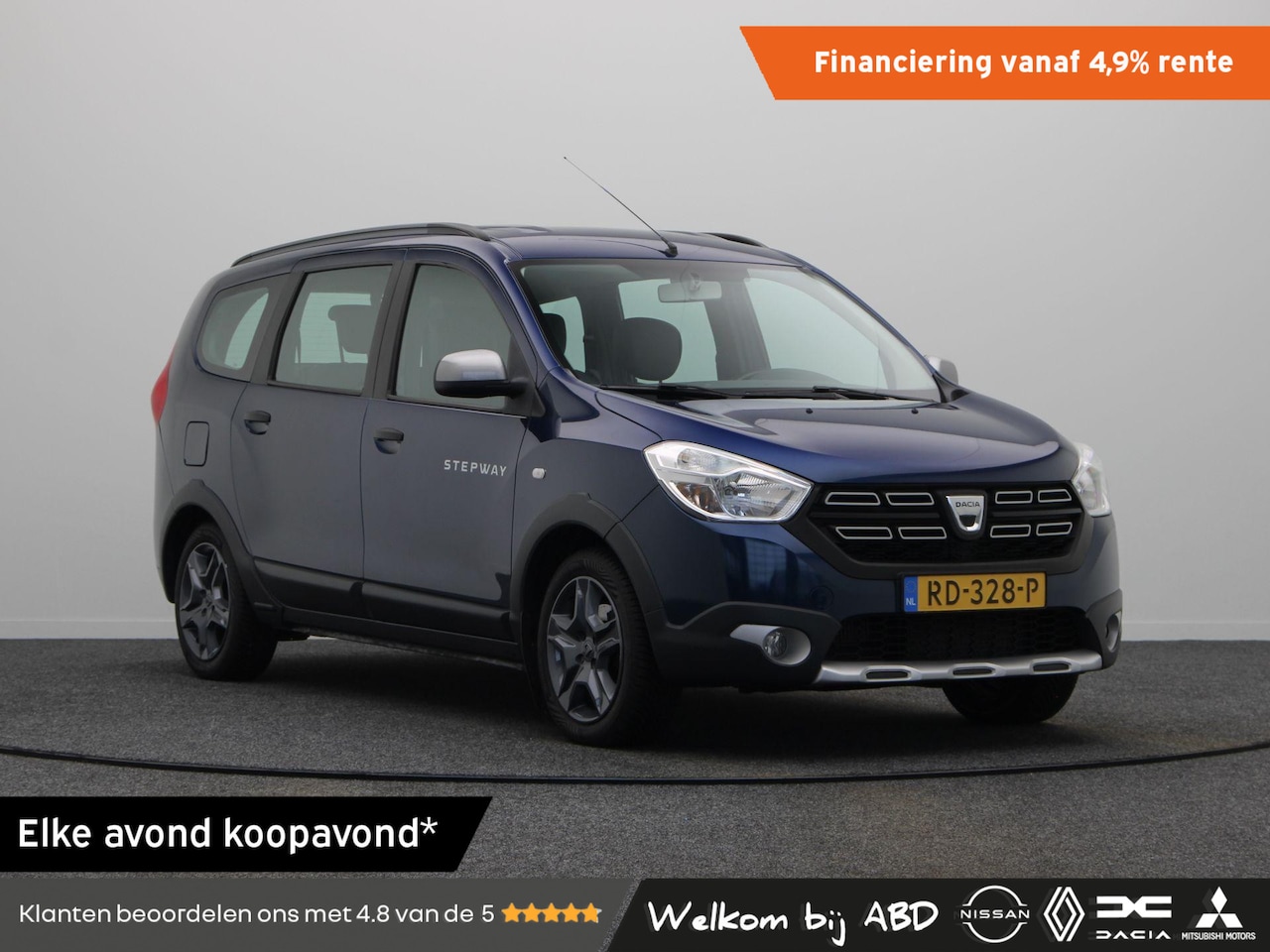 Dacia Lodgy - 115pk TCe Série Limitée Stepway 5p. | Trekhaak | Lichtmetalen Velgen | Airconditioning | N - AutoWereld.nl