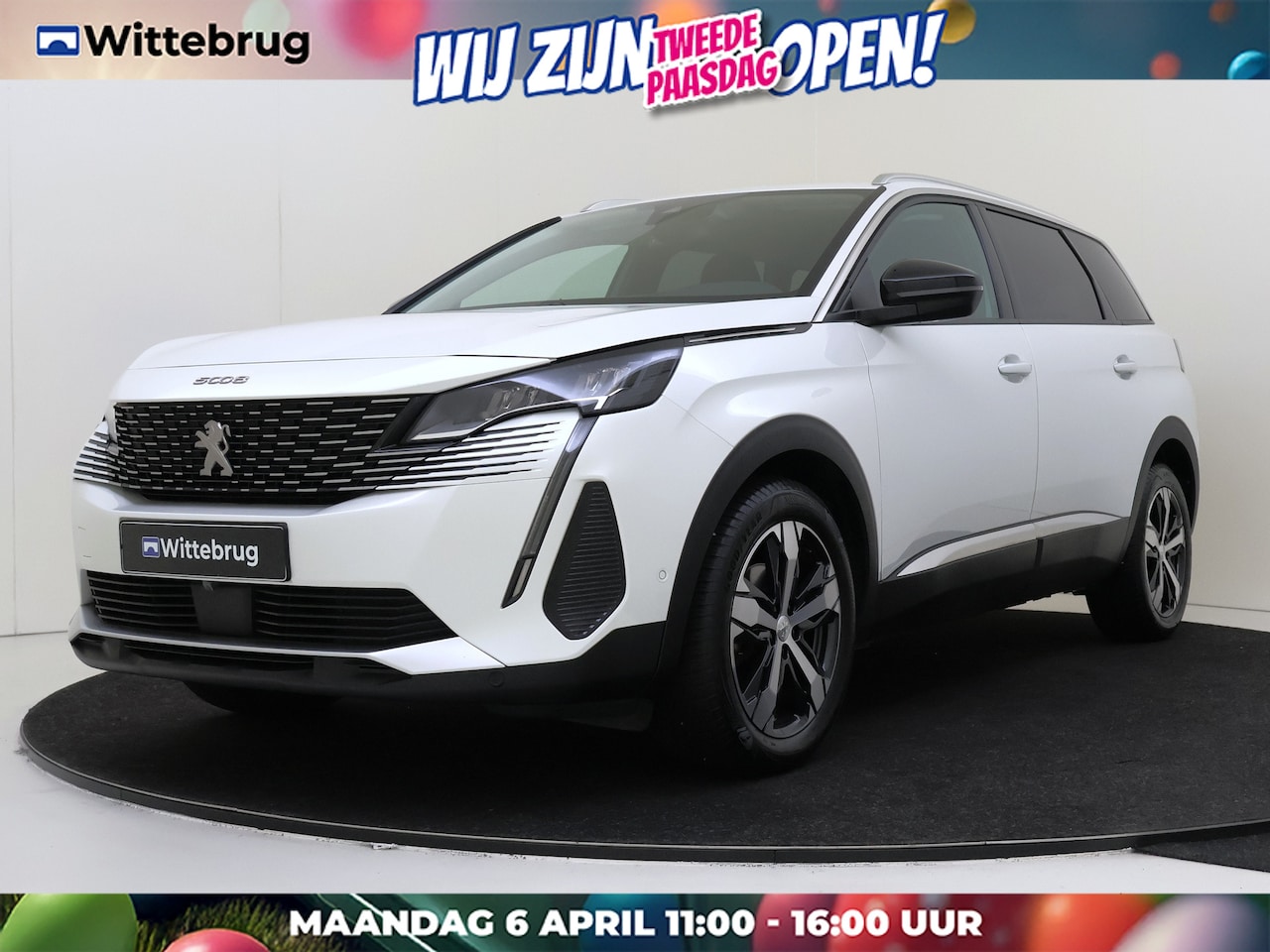 Peugeot 5008 - 1.2 PureTech 130pk Allure Automaat | Leder | Adaptive Cruise Control | Stoelverwarming - AutoWereld.nl