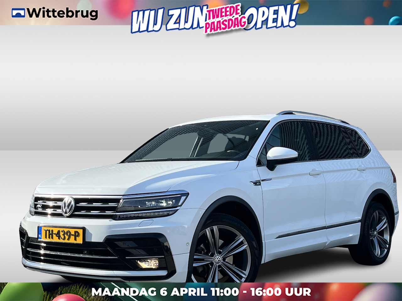 Volkswagen Tiguan Allspace - 1.4 TSI Highline Business R 7p. / Digitaal dashboard / Pano / Leder / Navigatie / Camera / - AutoWereld.nl