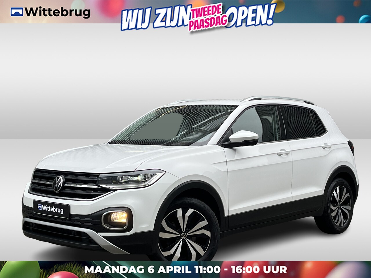Volkswagen T-Cross - 1.0 TSI 110PK Style / LED / Digitale Cockpit / Parkeersensoren V+A / App-Connect / Stoelve - AutoWereld.nl
