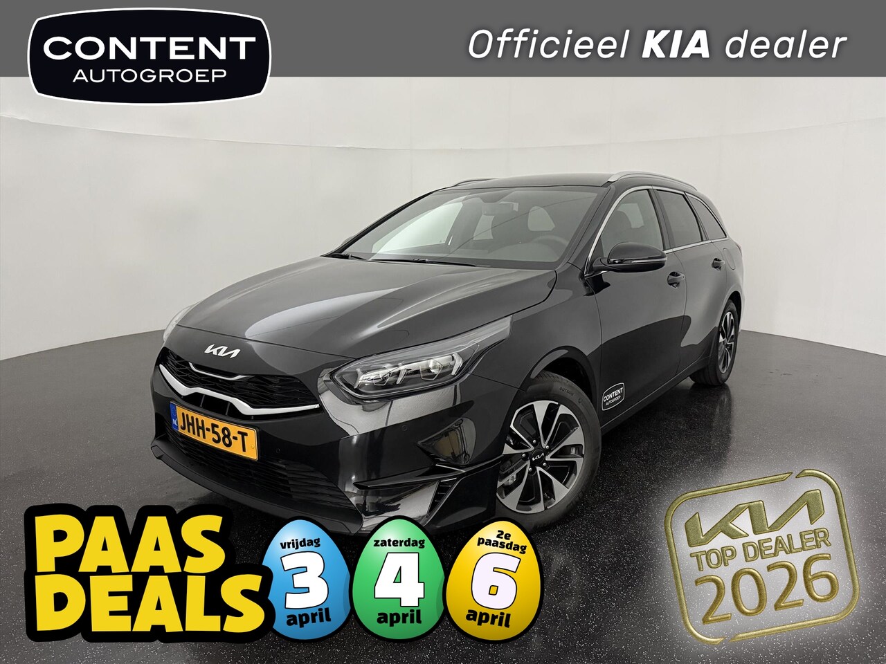 Kia Cee'd Sportswagon - Ceed Sw 1.0 T-GDi 100pk Design Edition - AutoWereld.nl