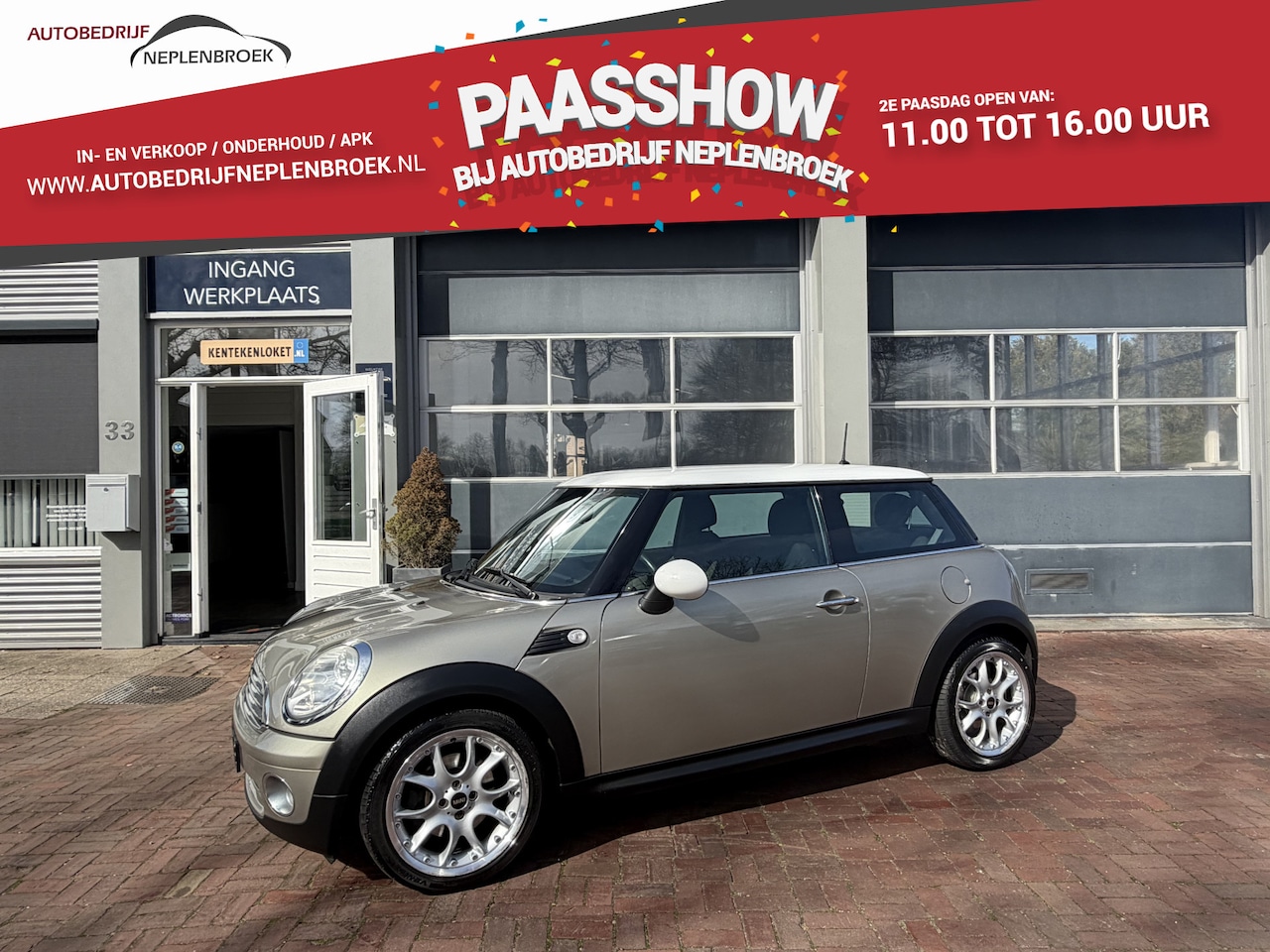 MINI Cooper - Mini 1.6 Chili | Xenon | ECC | Cruise |  04-2009 156.077 KM - AutoWereld.nl