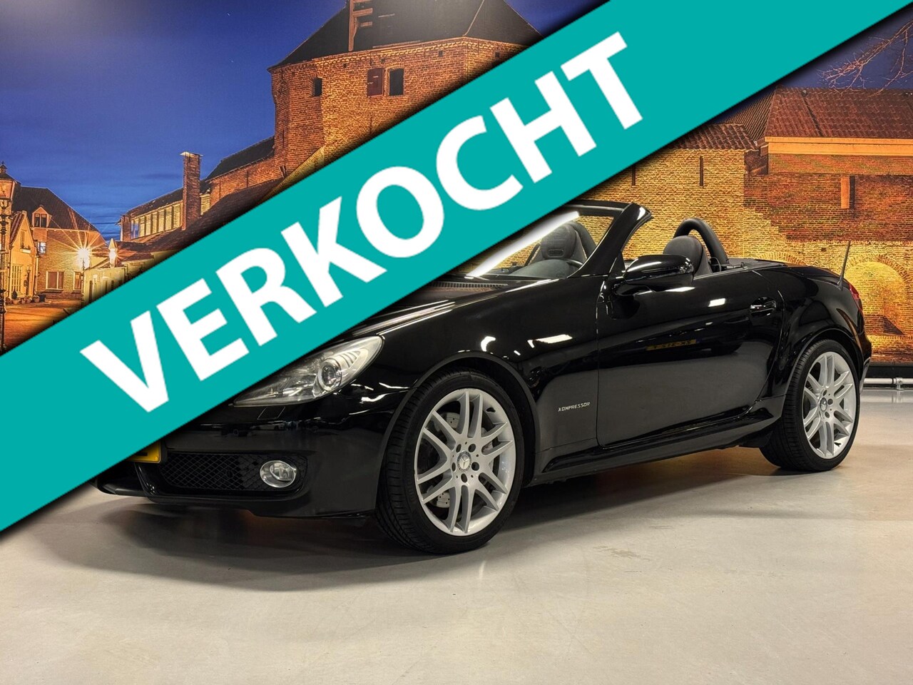 Mercedes-Benz SLK-klasse - 200 K. Sport Prestige Aut Airscarf Leer Xenon - AutoWereld.nl