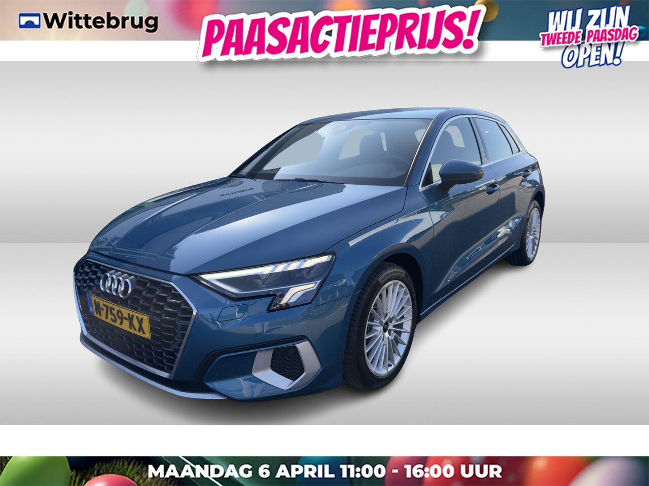 Audi A3 Sportback - 30 TFSI Business edition / 17"LMV / NAVI / APP.Connect - AutoWereld.nl