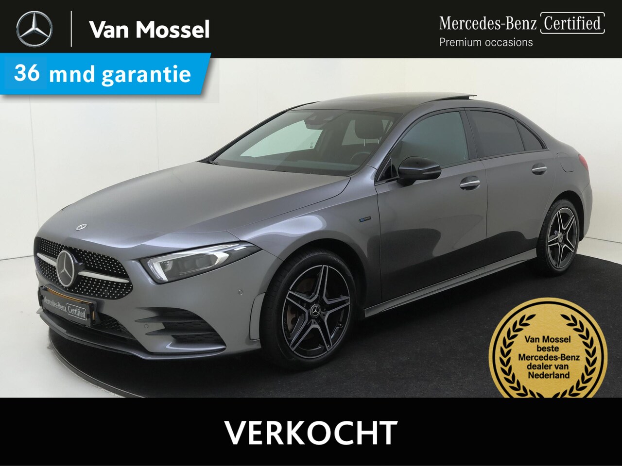 Mercedes-Benz A-klasse - 250 e Business Solution AMG Limited Panoramadak / Memory Seats / Stoelverwarming / Privacy - AutoWereld.nl