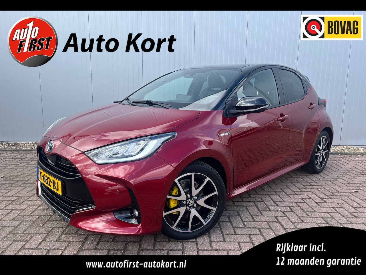 Toyota Yaris - 1.5 Hybrid Launch Edition | Two-Tone | Stoelverwarming | 17'' Lichtmetalen velgen | LED - AutoWereld.nl