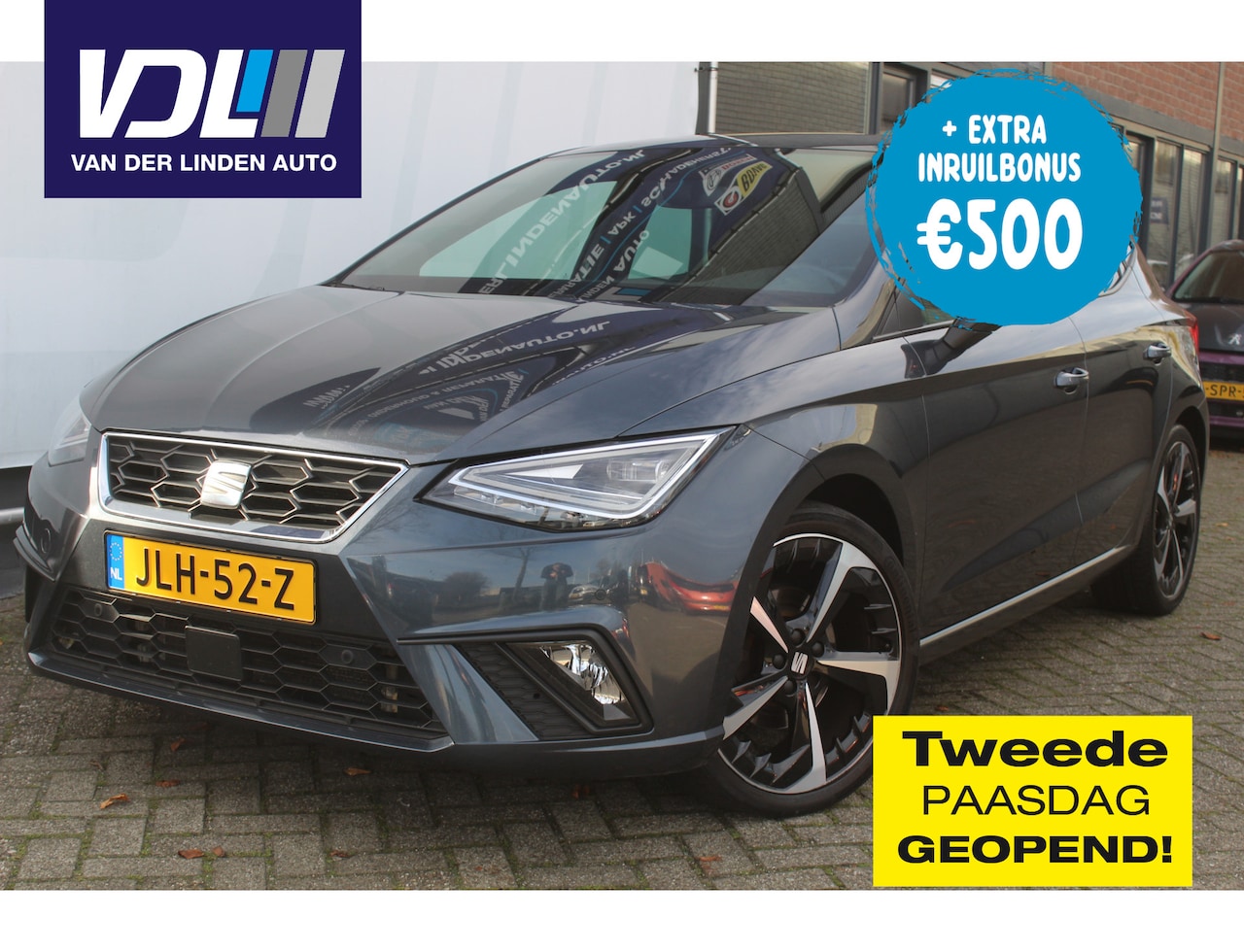 SEAT Ibiza - 1.0 EcoTSI FR Business Connect Automaat Voor en Achter sensoren I stoel verwarming I Clima - AutoWereld.nl