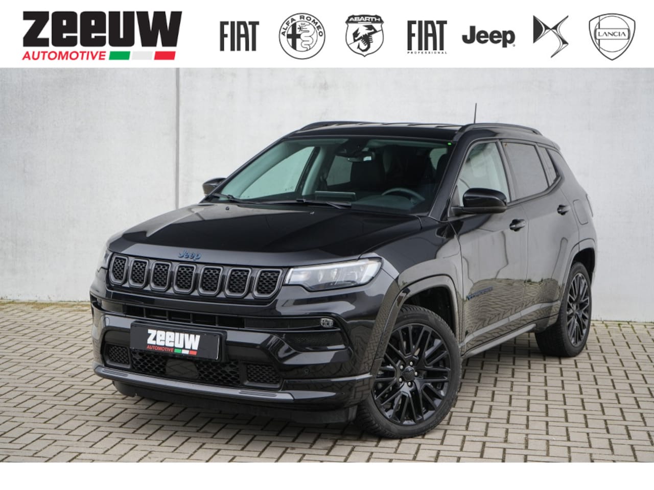 Jeep Compass - 4xe 240 PK Hybrid S | Leder | Navi | Pano | 360Cam| 19" - AutoWereld.nl