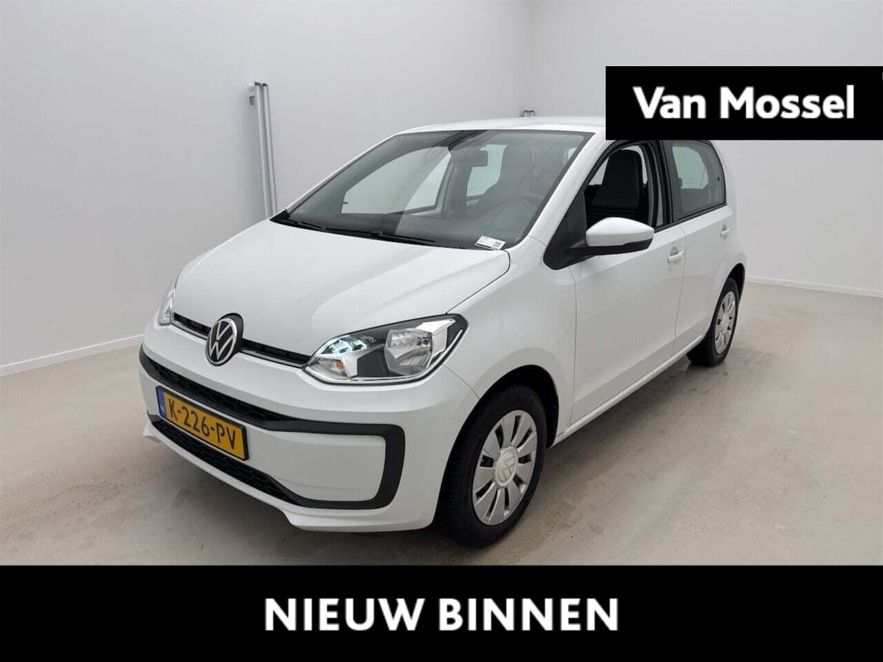 Volkswagen Up! - 1.0 65 PK| Origineel Nederlands | 1e Eigenaar | Radio DAB+ | Airco | 5 Deurs | Elektrische - AutoWereld.nl