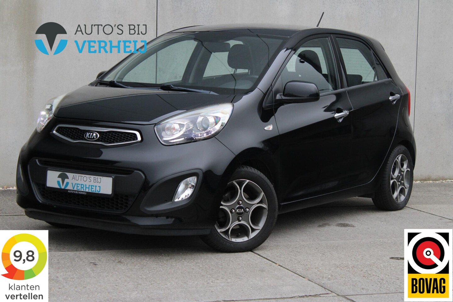 Kia Picanto - 1.0 CVVT ISG BusinessLine Navigator / 5-DRS / NAVI / LM VELGEN / KIA-DEALER ONDERHOUDEN - AutoWereld.nl