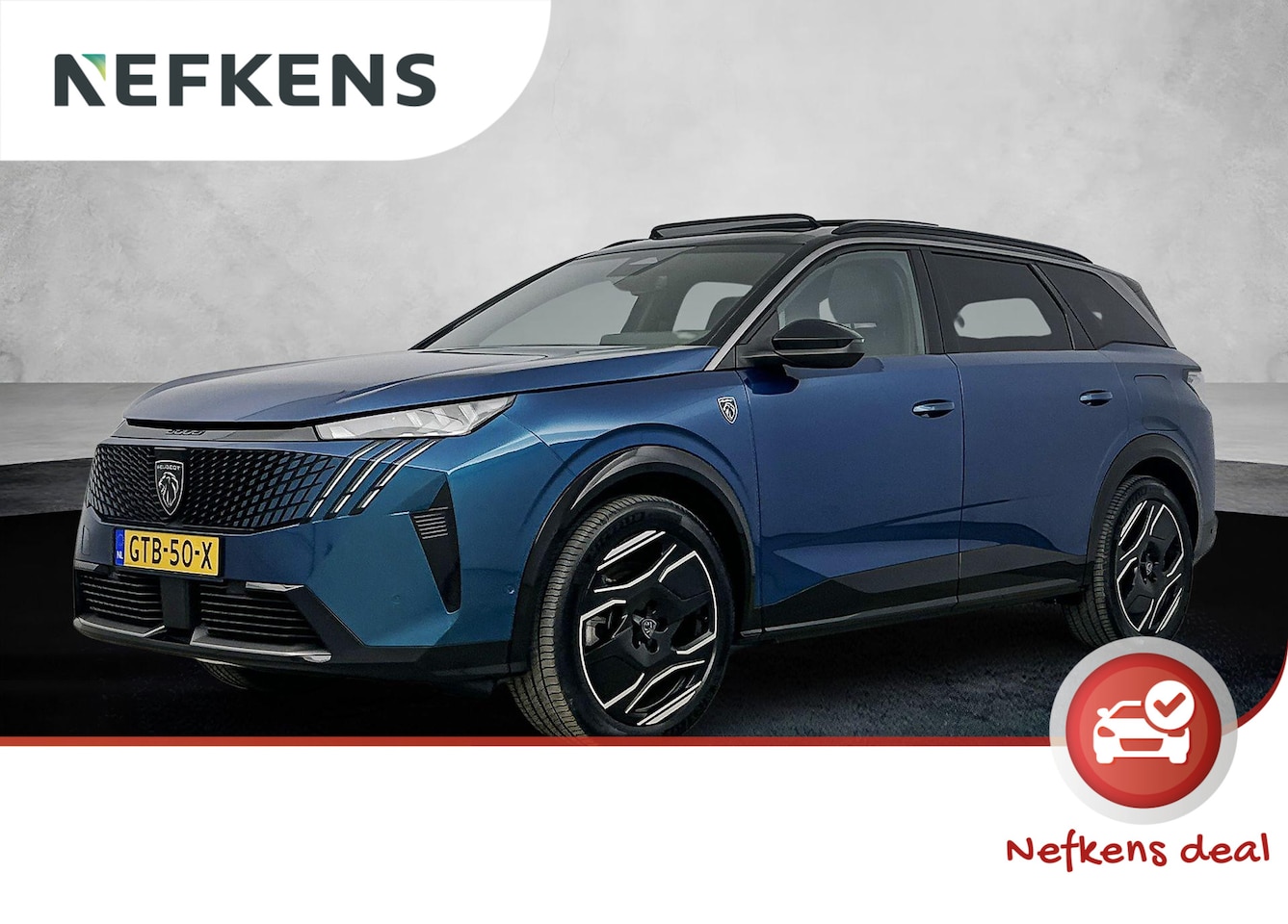 Peugeot e-5008 - GT Avantage 73 kWh | Lederen interieur | Panoramisch schuif kanteldak | Camera | Dodehoek - AutoWereld.nl