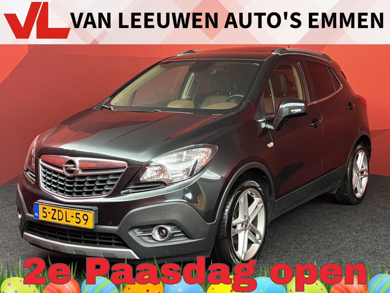 Opel Mokka - 1.4 T Cosmo | Stuurverwarming | Stoelverwarming | Camera - AutoWereld.nl