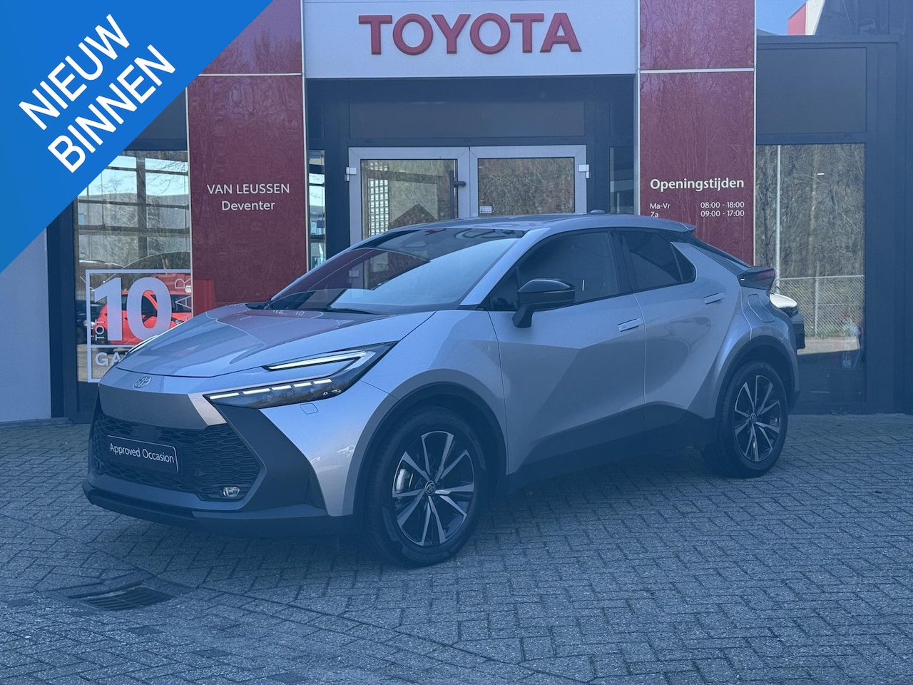 Toyota C-HR - 1.8 Hybrid 140 First Edition ANDROID/APPLE STOEL/STUURVERW. P-SENSOREN EL-ACHTERKLEP DODEH - AutoWereld.nl