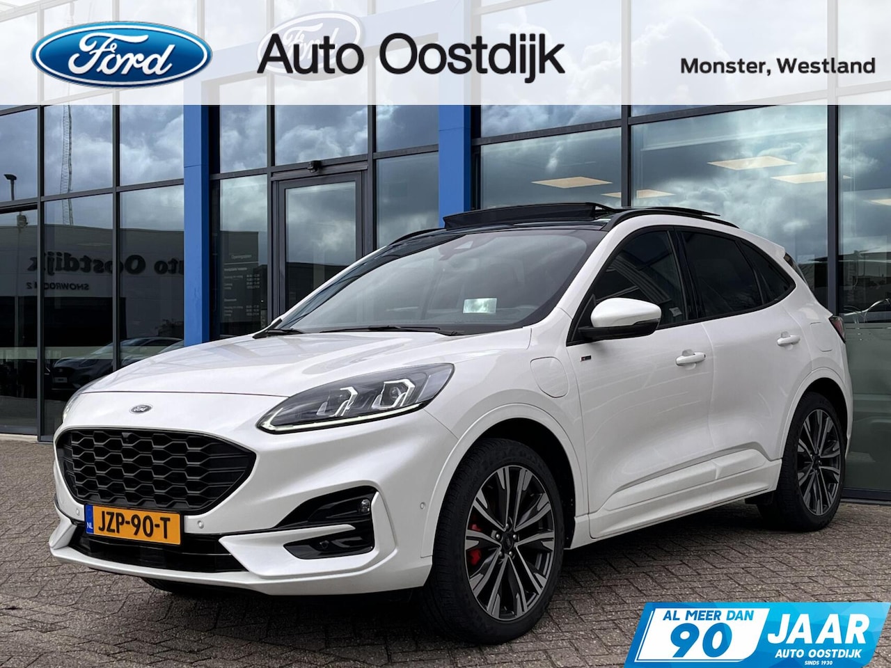 Ford Kuga - 2.5 PHEV ST-Line X 225PK Panodak Winterpack Adaptieve Cruise Camera B&O 20'' Velgen Head-U - AutoWereld.nl