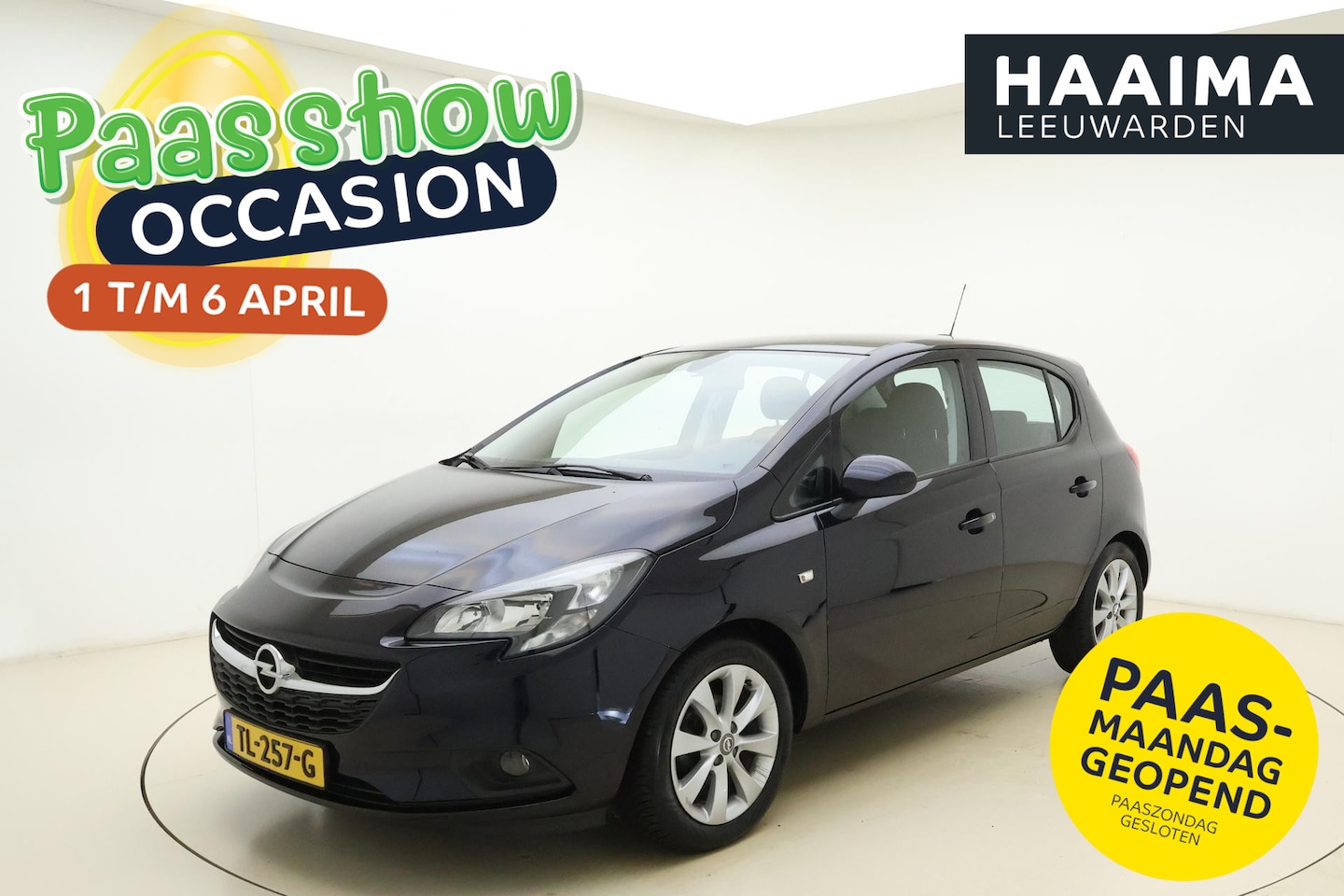 Opel Corsa - 1.4 Favourite | Navigatie | Parkeersensoren | Lichtmetalen velgen | 5 Deuren | Cruise cont - AutoWereld.nl