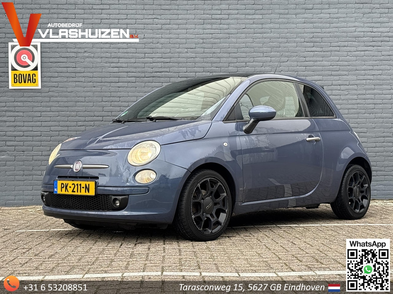 Fiat 500 - 0.9 TwinAir | Leder | Airco | - AutoWereld.nl