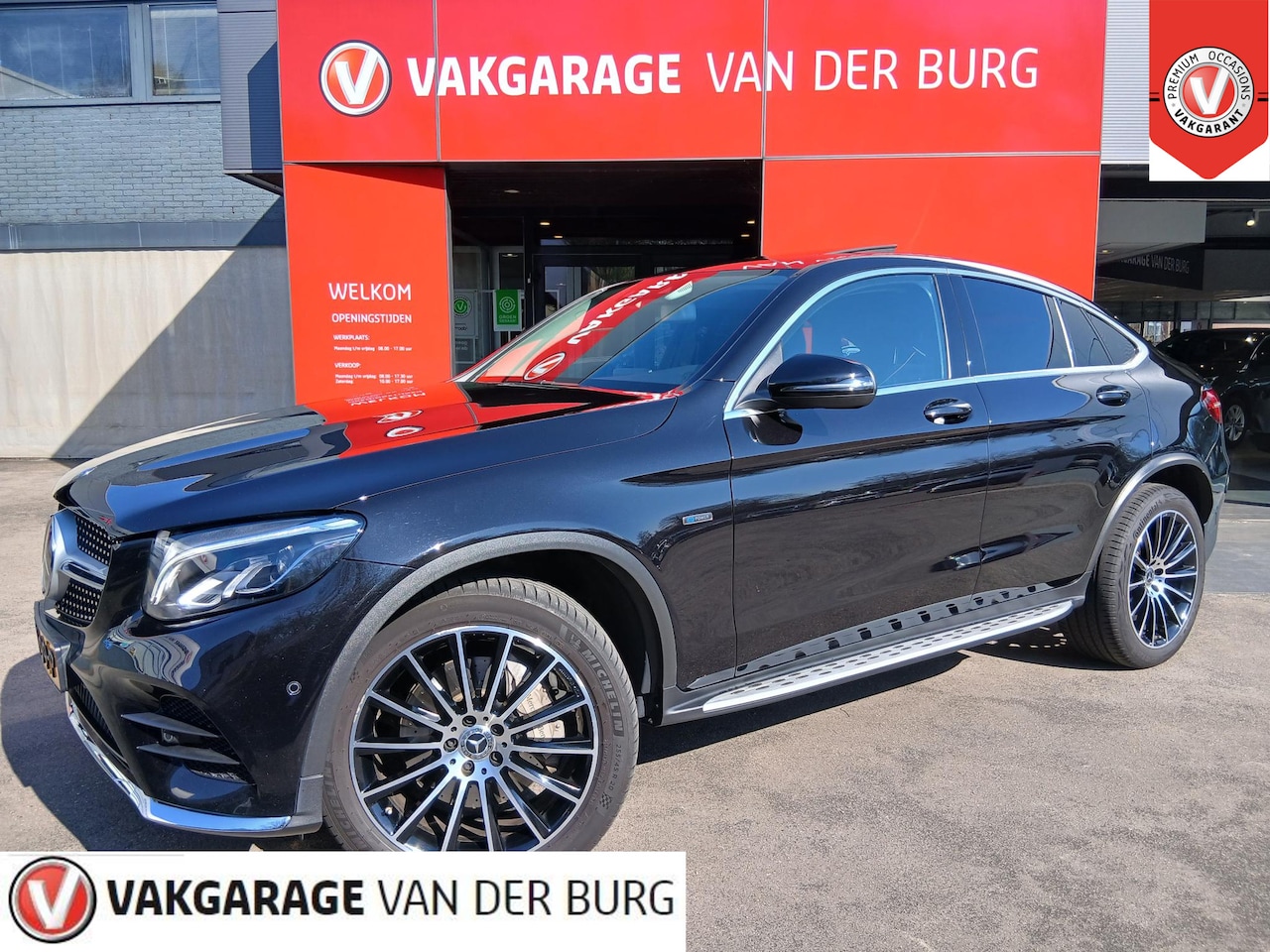 Mercedes-Benz GLC-klasse Coupé - 350e 4MATIC Business Solution AMG Burnmester, Panodak, Trekhaak, RIJKLAAR - AutoWereld.nl