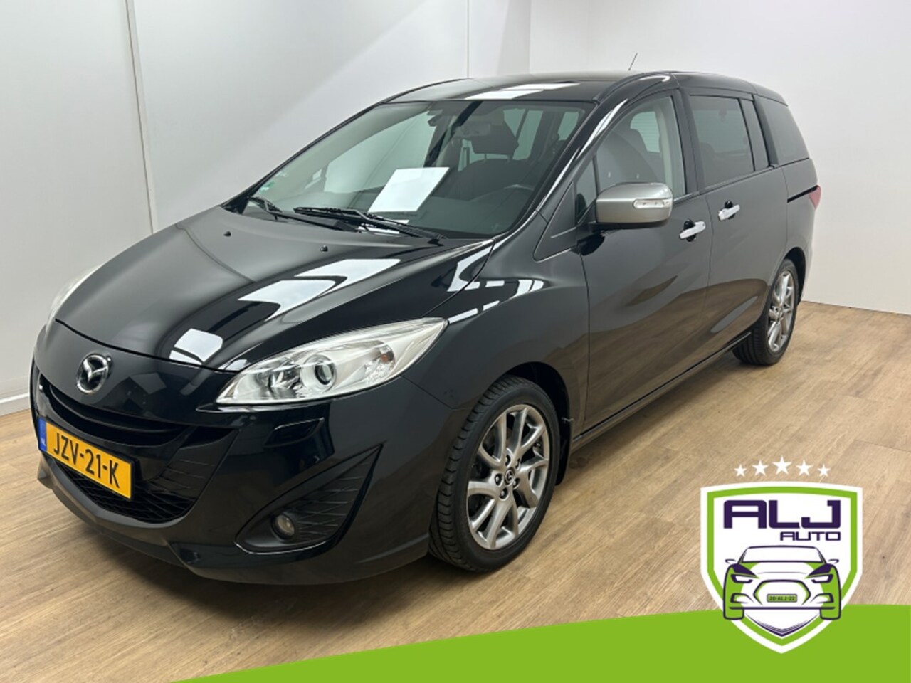 Mazda 5 - Occasion 1.8 TS | Zwart | Tweedehands 5 | Bluetooth audio | Airco | Cruisecontrol | 7 zits - AutoWereld.nl