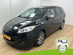 Mazda 5 - Occasion 1.8 TS | Zwart | Tweedehands 5 | Bluetooth audio | Airco | Cruisecontrol | 7 zits