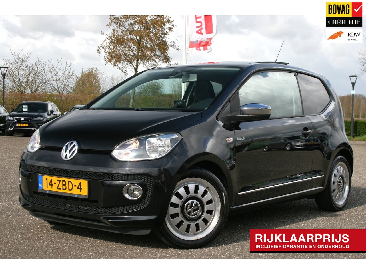 Volkswagen Up! - 1.0 high up! Black Edition BlueMotion - AutoWereld.nl