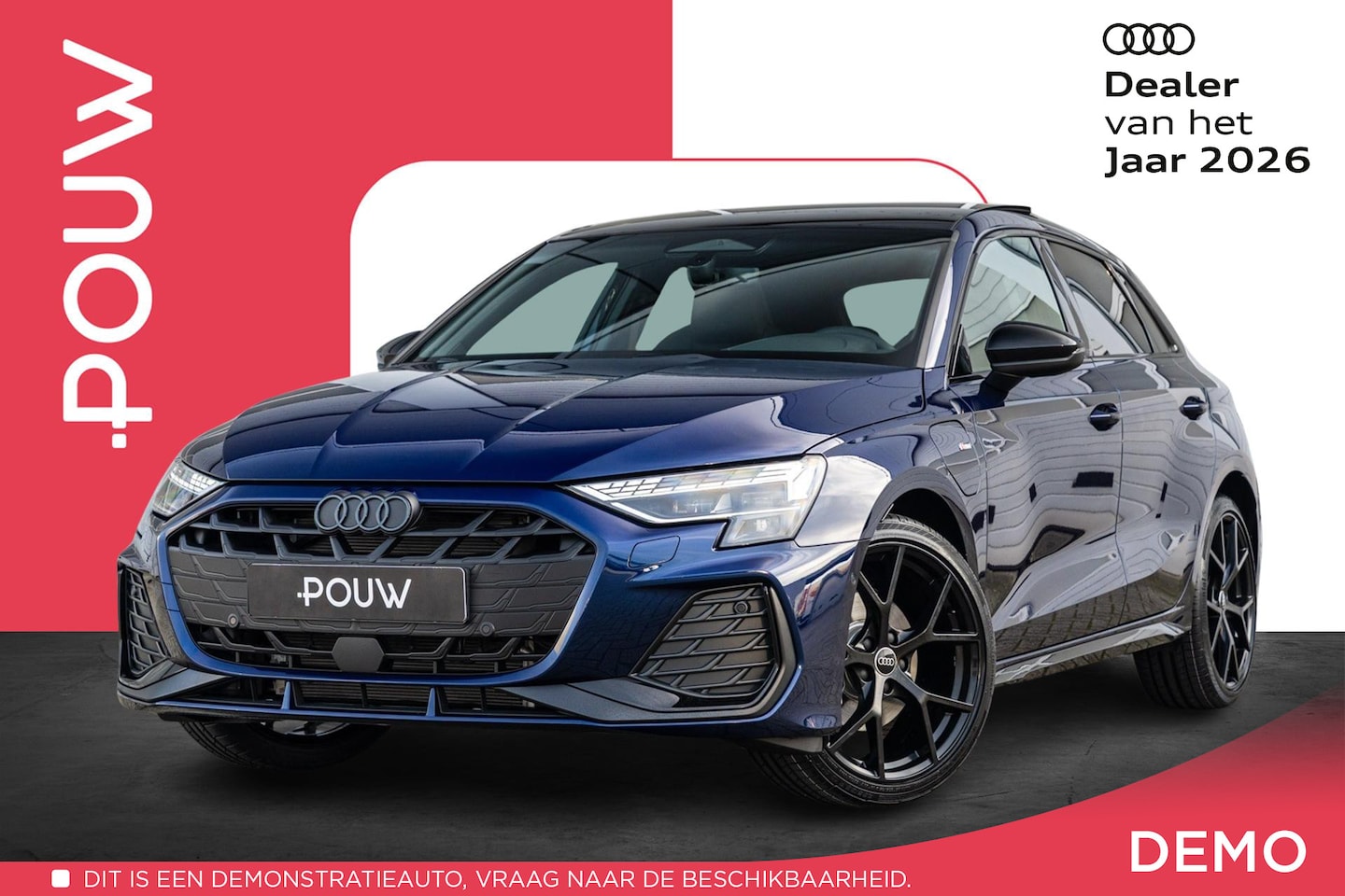 Audi A3 Sportback - 40 TFSIe 204pk S Edition | Panoramadak | SONOS Sound | 19" Velgen - AutoWereld.nl