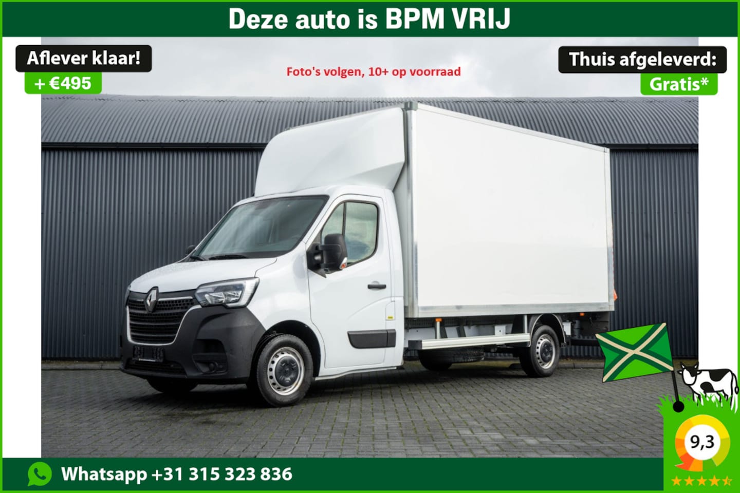 Renault Master - 2.3dCi | Bakwagen met Laadklep | LED | Carplay | Camera | Cruise - AutoWereld.nl