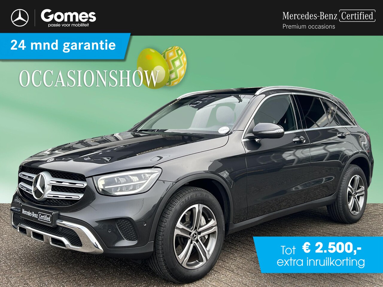 Mercedes-Benz GLC-klasse - 300e 4MATIC | Stoelverwarming | Panoramadak | Cruise Control - AutoWereld.nl