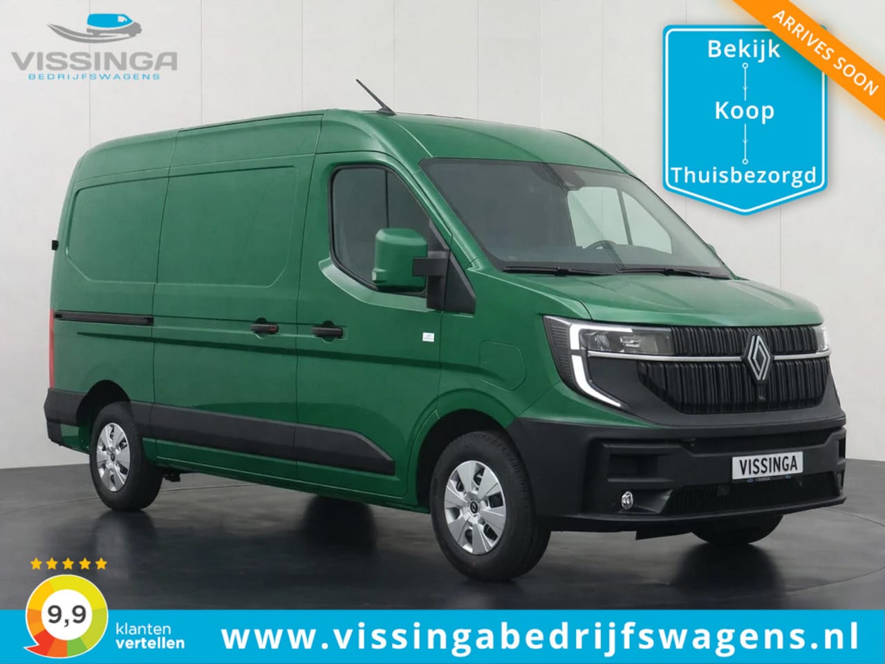 Renault Master E-Tech - T35 L2H2 87 kWh hovenier uitvoering - AutoWereld.nl