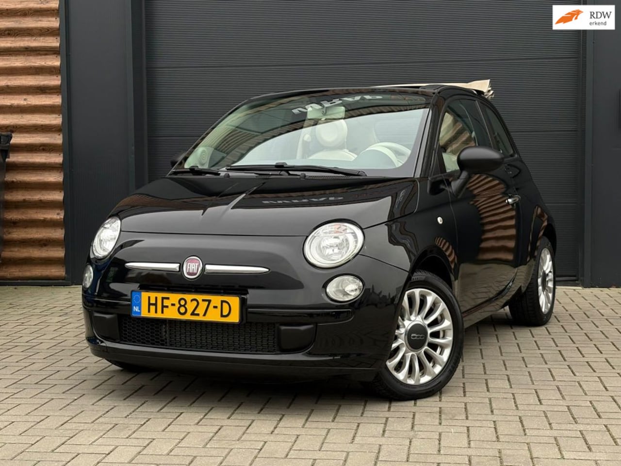 Fiat 500 C - 1.2 Pop FRISSE CABRIOLET BJ 2013 PDC ELEC DAK - AutoWereld.nl