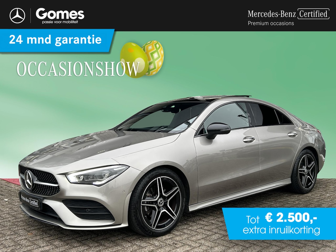 Mercedes-Benz CLA-Klasse - 180 Business Solution AMG | Trekhaak | Memory | Panoramadak - AutoWereld.nl