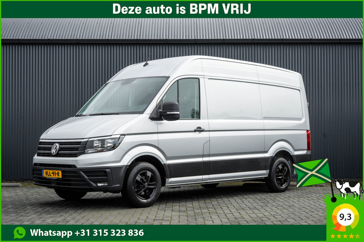 Volkswagen Crafter - L3H3 | 140 PK | Automaat | Carplay | Camera | Adapt.Cruise | Trekhaak 3.0T - AutoWereld.nl