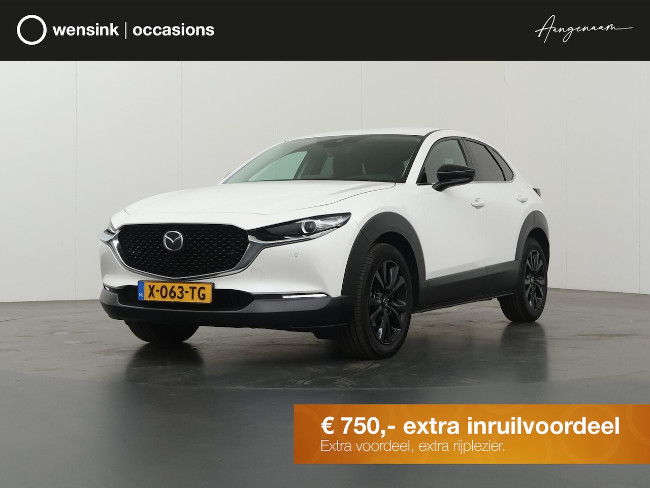 Mazda CX-30 - 2.0 e-SkyActiv-G M Hybrid Sportive | Trekhaak | Dodehoekdetectie | HUD | Apple Carplay/And - AutoWereld.nl