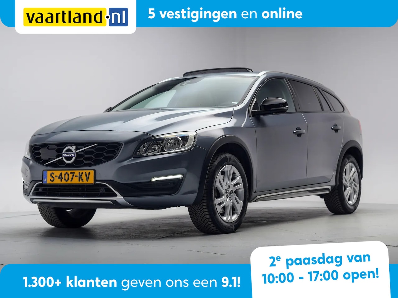 Volvo V60 Cross Country - V60 [ Airco Stoelverwarming Trekhaak ] - AutoWereld.nl