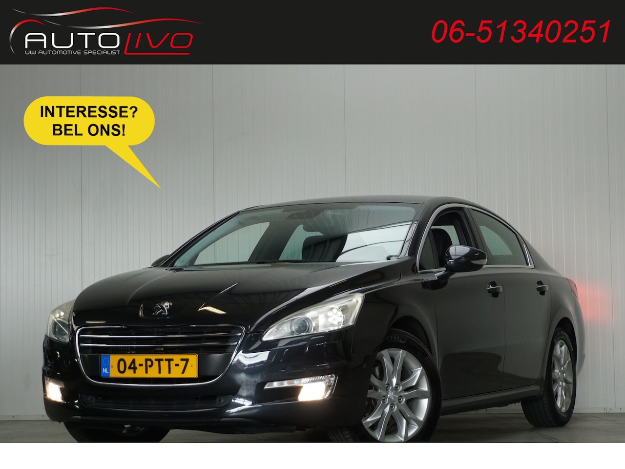 Peugeot 508 - 1.6 THP Allure XENON LEER NAVI CLIMA PDC CRUISE etc. - AutoWereld.nl