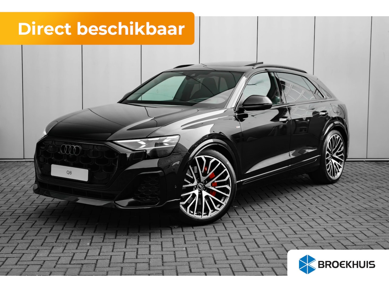 Audi Q8 - Pro Line S Competition, (2024) | Adaptive cruise control | Bang & Olufsen Premium 3D | Gla - AutoWereld.nl