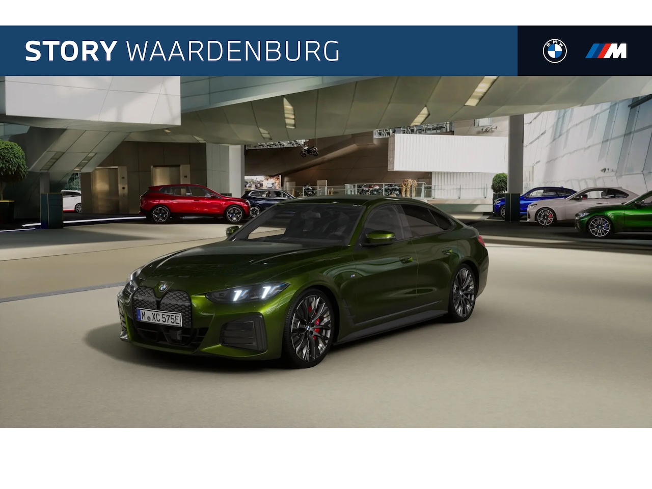 BMW i4 - eDrive40 High Executive M Sport / Schuif-kanteldak / M Sportstoelen / Adaptieve LED / Comf - AutoWereld.nl